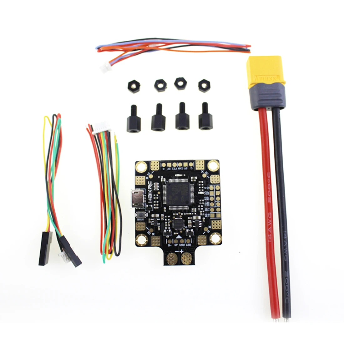 HAKRC F4 Flight Control F4 PDB STM32 Integrated OSD 5V BEC Flight Controller for FPV Racing Drone Quadcopter DIY Aircraft Parts
HAKRC F4 Flight Control F4 PDB STM32 Integrated OSD 5V BEC Flight Controller for FPV Racing Drone Quadcopter DIY Aircraft Parts