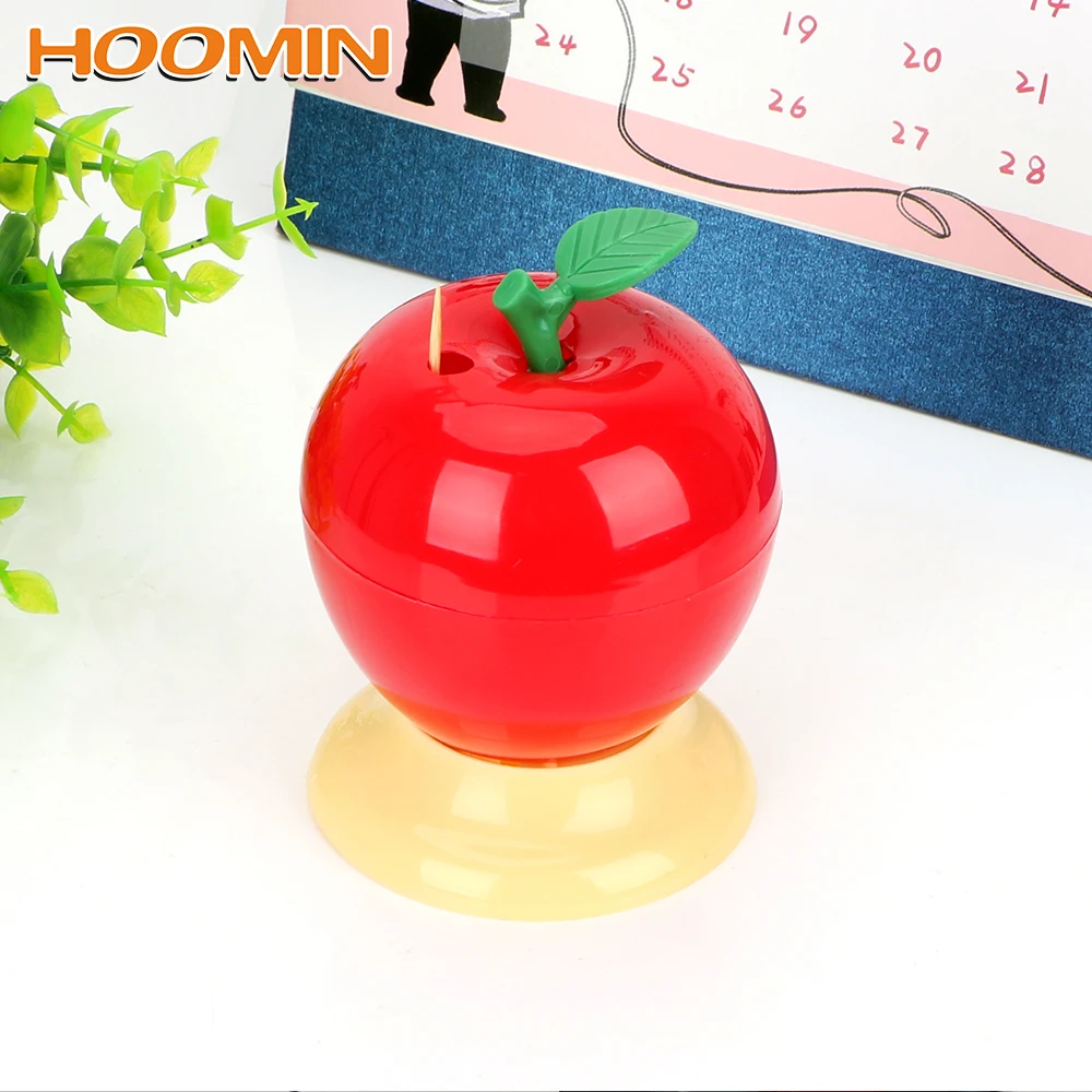 HOOMIN Automatic Toothpick Box Press Type Toothpick Holder Fruit Apple Shape Plastic Home Decoration
HOOMIN Automatic Toothpick Box Press Type Toothpick Holder Fruit Apple Shape Plastic Home Decoration