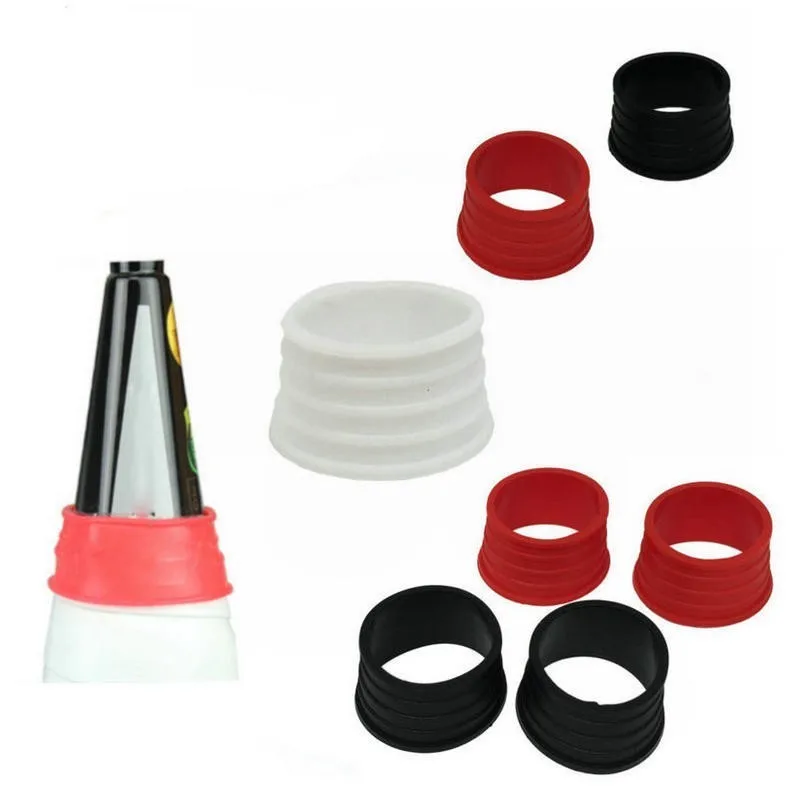 3 Colors Silicone Badminton Tennis Racket Handle Ring Elasticity Racket Sealing And Bind Rings Racquets Protector Q1306CMC
3 Colors Silicone Badminton Tennis Racket Handle Ring Elasticity Racket Sealing And Bind Rings Racquets Protector Q1306CMC