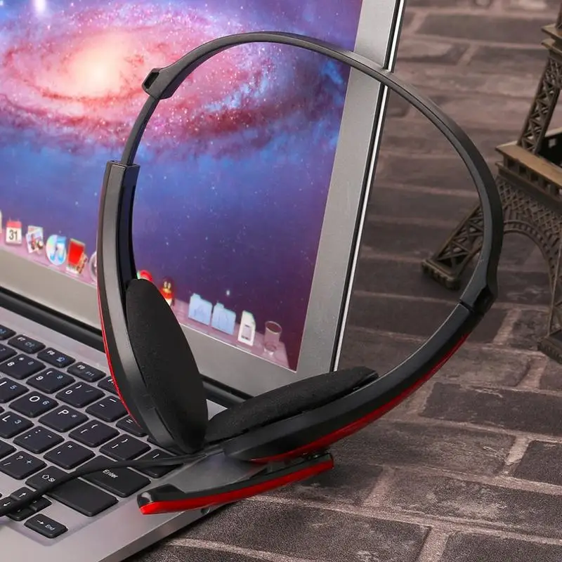 Wired Headphone Universal Computer Laptop PC Headphone High-quality Design Bass Noise Reduction 3.5MM Wired Playing Game Headset
Wired Headphone Universal Computer Laptop PC Headphone High-quality Design Bass Noise Reduction 3.5MM Wired Playing Game Headset