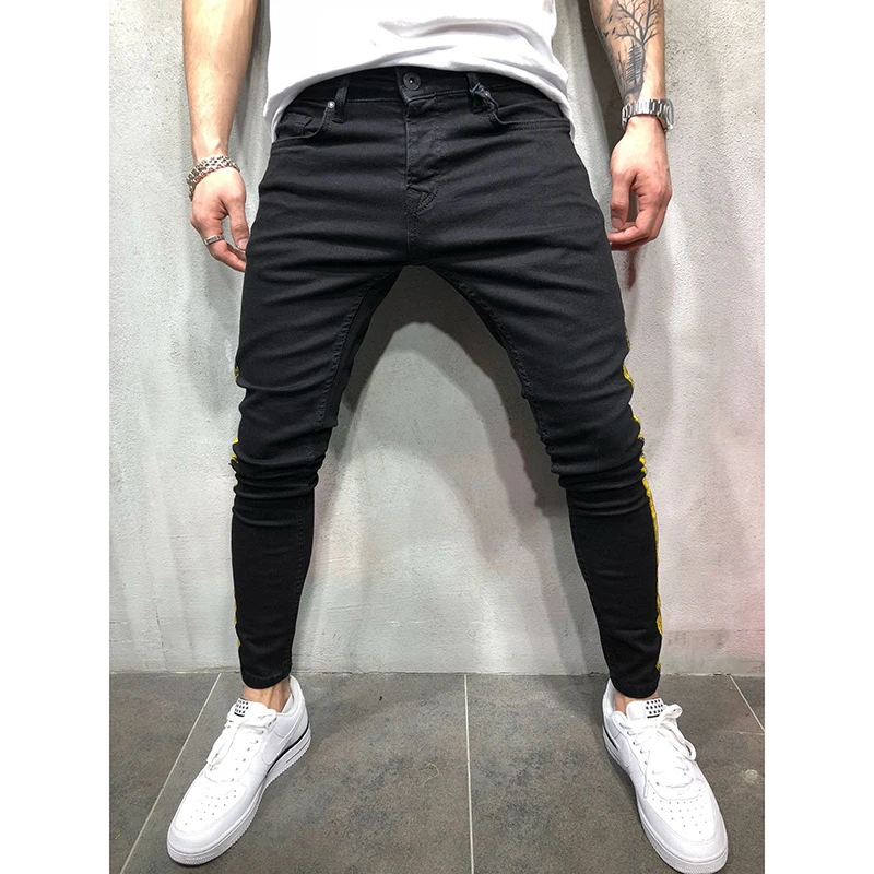 Mens brand Skinny jeans Pant Casual Trousers 2019 denim black jeans homme stretch pencil Pants Plus Size streetwear S-4XL
Mens brand Skinny jeans Pant Casual Trousers 2019 denim black jeans homme stretch pencil Pants Plus Size streetwear S-4XL