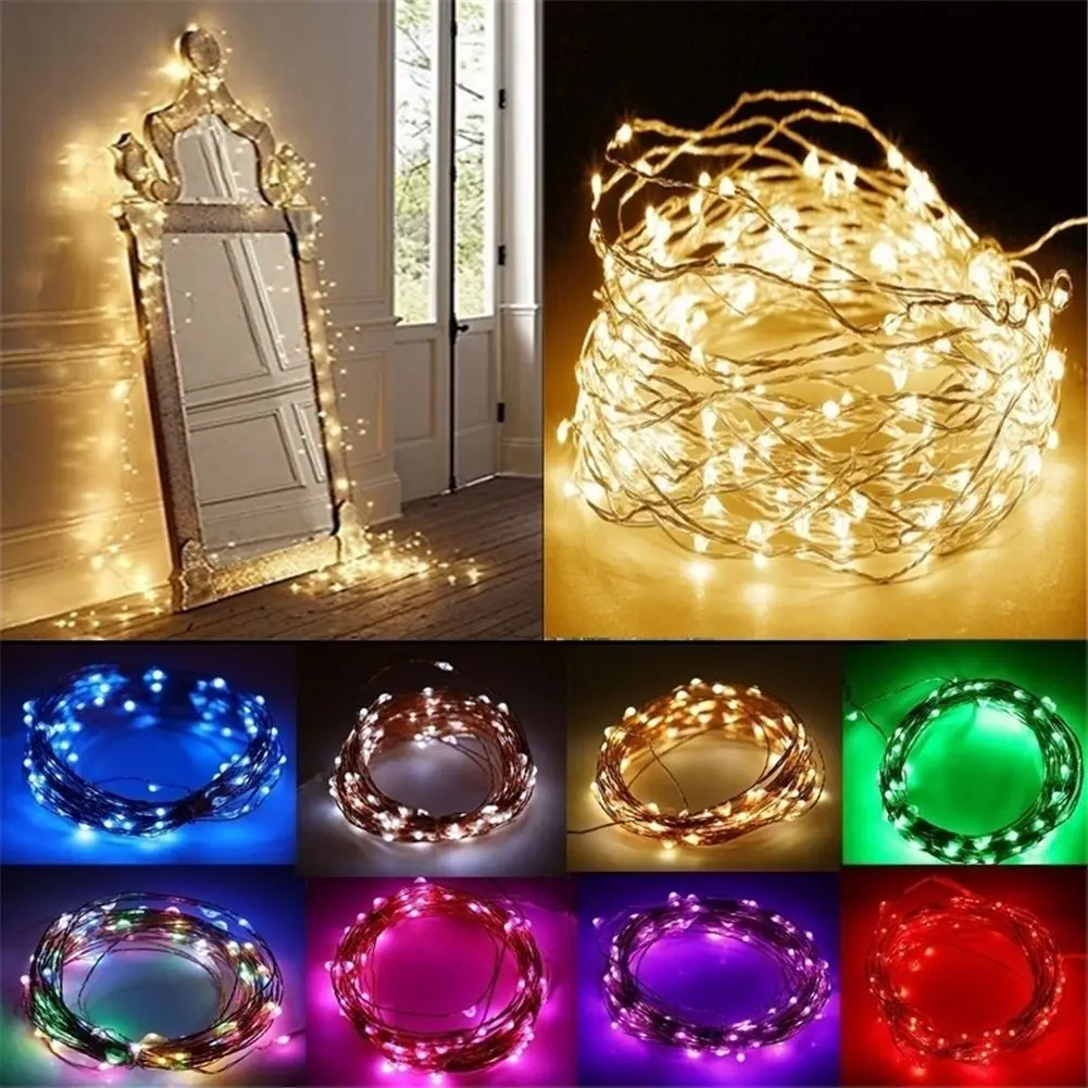 5M Copper Wire LED String lights Holiday lighting Fairy Garland For Christmas Tree Wedding Party Ramadan Decoration
5M Copper Wire LED String lights Holiday lighting Fairy Garland For Christmas Tree Wedding Party Ramadan Decoration