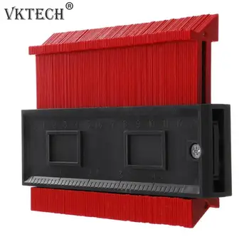 0-120mm 5 Inch Plastic Profile Copy Contour Gauge Standard Wood Marking Winding Pipe Tiling Laminate Tool
0-120mm 5 Inch Plastic Profile Copy Contour Gauge Standard Wood Marking Winding Pipe Tiling Laminate Tool