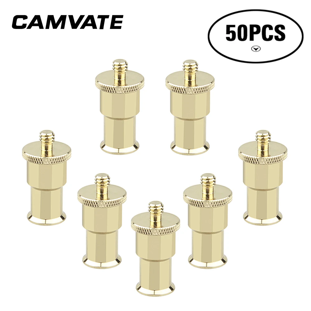 50pc Light Umbrella Flash Holder Adapter with 1/4" Male Screw for Photo Studio ER128
50pc Light Umbrella Flash Holder Adapter with 1/4" Male Screw for Photo Studio ER128