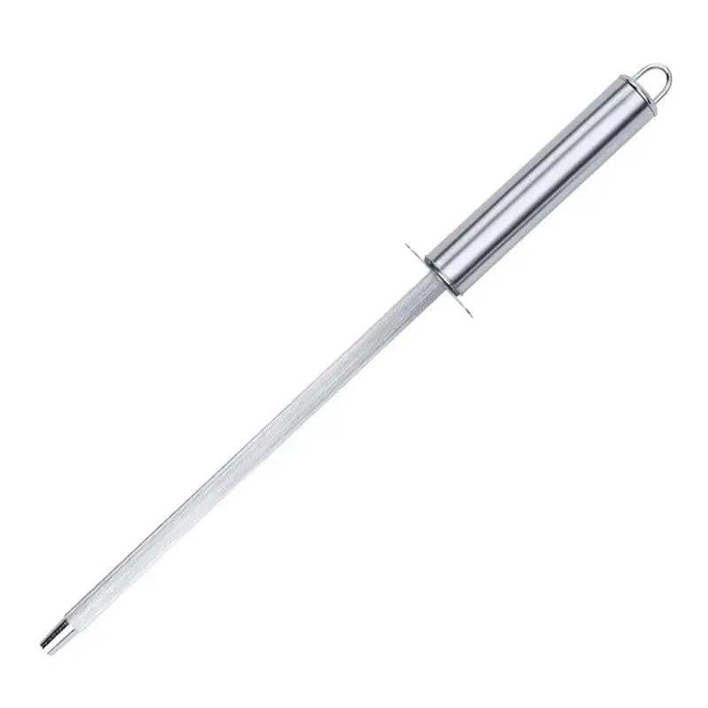 1PC Professional Stainless Steel Honing Steel Knife Sharpening Rod Knife Sharpener Cooking Tool for Chef Butcher Hunting Home
1PC Professional Stainless Steel Honing Steel Knife Sharpening Rod Knife Sharpener Cooking Tool for Chef Butcher Hunting Home