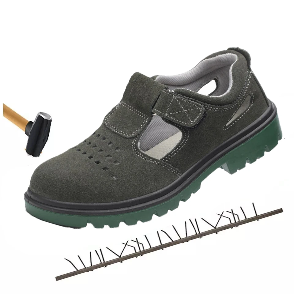 Men's Work Safety Shoes Indestructible Steel Toe Cap Mans Footwear Summer Sandals Lightweight Ankle Boots Suede Outdoor Shoes
Men's Work Safety Shoes Indestructible Steel Toe Cap Mans Footwear Summer Sandals Lightweight Ankle Boots Suede Outdoor Shoes