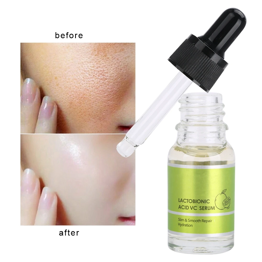 Lactobionic Acid VC Tender Serum Shrink Pores Smoothing Repairing Facial Essence
Lactobionic Acid VC Tender Serum Shrink Pores Smoothing Repairing Facial Essence