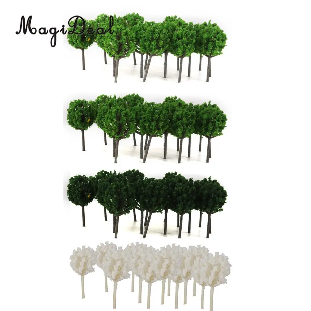 50Pcs 1/300 Scale 4cm Dark Green Model Trees Z Scale Train Street Park Countryside Model Building Scenery Landscape 4Colors
50Pcs 1/300 Scale 4cm Dark Green Model Trees Z Scale Train Street Park Countryside Model Building Scenery Landscape 4Colors