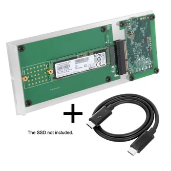 Xiwai CY Thunderbot3 to PCI Express PCI-E to NGFF M-key NVME AHCI SSD Convert Case Cartridge Adapter Cable Support Windows 10
Xiwai CY Thunderbot3 to PCI Express PCI-E to NGFF M-key NVME AHCI SSD Convert Case Cartridge Adapter Cable Support Windows 10