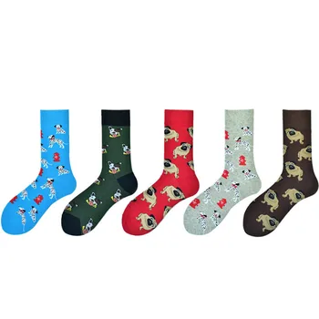 PEONFLY Casual Combed Cotton Men's Socks Tend Harajuku Street Hip Hop Funny Happy Socks Colorful dog Pattern Long Socks For Men
PEONFLY Casual Combed Cotton Men's Socks Tend Harajuku Street Hip Hop Funny Happy Socks Colorful dog Pattern Long Socks For Men