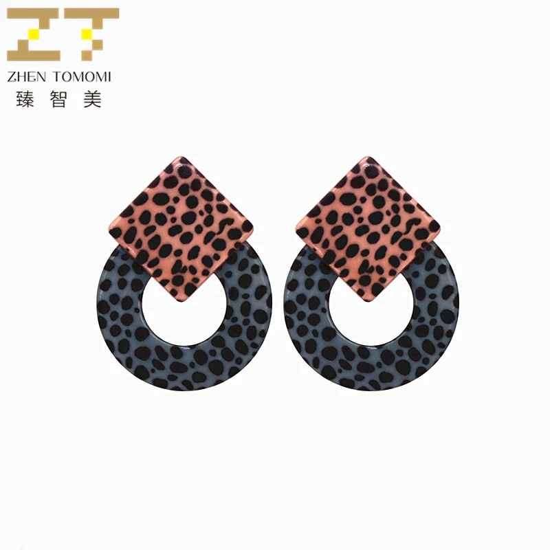Women's Fashion Big Long Statement Square Earrings Geometric Circle Leopard Print Acrylic Drop Earrings For Women Jewelry 2019
Women's Fashion Big Long Statement Square Earrings Geometric Circle Leopard Print Acrylic Drop Earrings For Women Jewelry 2019