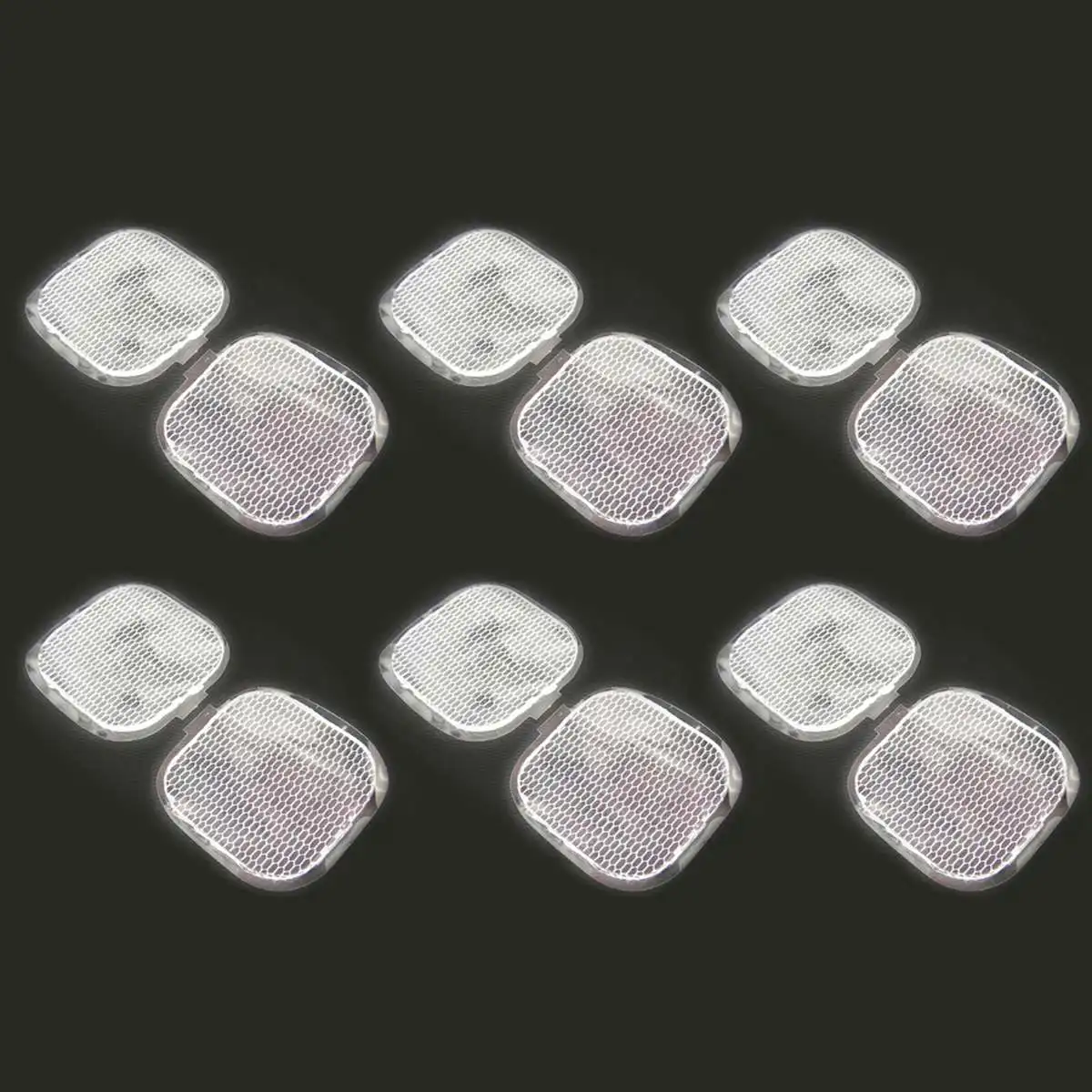 6 Pairs Conductive Self-adhesive Electrodes Pads Silicone Gel Safe Pads 4.5*4.5cm For Dr Ho's Massager Quick Result Therapeutic
6 Pairs Conductive Self-adhesive Electrodes Pads Silicone Gel Safe Pads 4.5*4.5cm For Dr Ho's Massager Quick Result Therapeutic
