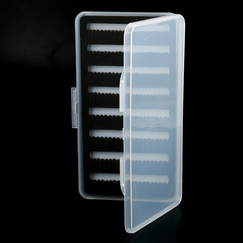 Bobing Portable Super Slim Fly Fishing Tackle Box Platic Transparent Slit Foam Fishing Lure Container Thick Durable Trout Flies
Bobing Portable Super Slim Fly Fishing Tackle Box Platic Transparent Slit Foam Fishing Lure Container Thick Durable Trout Flies