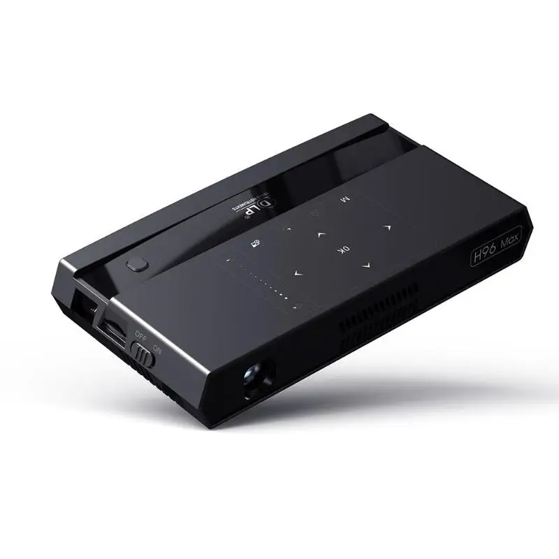 H96 Max Smart TV Box DLP150 Micro Projector Octa Core 2G+16G Android 6.0 4K HD 150lm Smart Home Theater Beamer Bluetooth Speaker
H96 Max Smart TV Box DLP150 Micro Projector Octa Core 2G+16G Android 6.0 4K HD 150lm Smart Home Theater Beamer Bluetooth Speaker