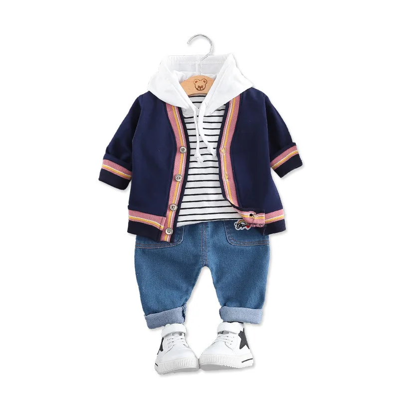 2019 Spring Autumn Baby Boys Girl Clothing Infant Clothes Suits T Shirt Coats Pants 3Pcs/Sets Kid Children Leisure sport Costume
2019 Spring Autumn Baby Boys Girl Clothing Infant Clothes Suits T Shirt Coats Pants 3Pcs/Sets Kid Children Leisure sport Costume
