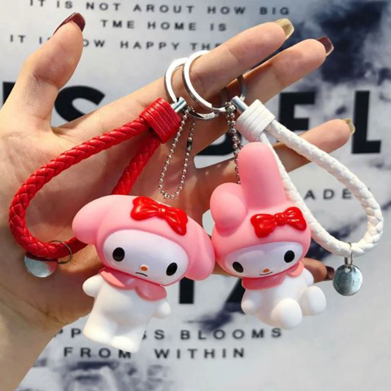 1 Pc Creative My Melody PVC Keychain Small Dolls Key Bag Pendants Rope Keyring Mini Anime Cartoon Girl Doll Figure Toy
1 Pc Creative My Melody PVC Keychain Small Dolls Key Bag Pendants Rope Keyring Mini Anime Cartoon Girl Doll Figure Toy