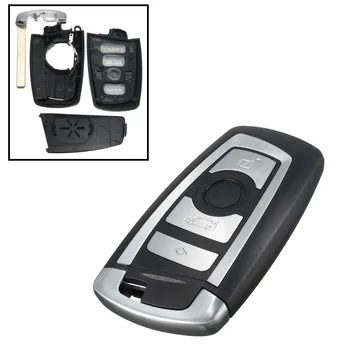 4 Buttons Car Key Cover Fob Remote Shell Case with Uncut Blade For BMW F10 F20 F30 F40 1 3 5 Series Replacement Part
4 Buttons Car Key Cover Fob Remote Shell Case with Uncut Blade For BMW F10 F20 F30 F40 1 3 5 Series Replacement Part