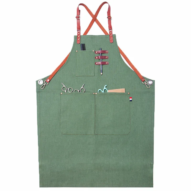 Denim Canvas Apron Florist Gardener Painter Barber Hairdresser WorkWear Barista Pastry Chef Bartender Waitstaff Uniform D78
Denim Canvas Apron Florist Gardener Painter Barber Hairdresser WorkWear Barista Pastry Chef Bartender Waitstaff Uniform D78
