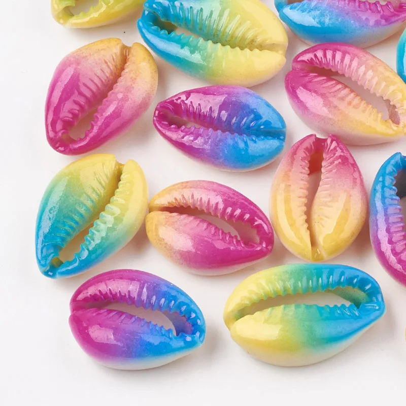 10pcs Printed Cowrie Shell Beads Undrilled Beads for DIY Jewelry Making 20~26x13~18x5~7mm
10pcs Printed Cowrie Shell Beads Undrilled Beads for DIY Jewelry Making 20~26x13~18x5~7mm