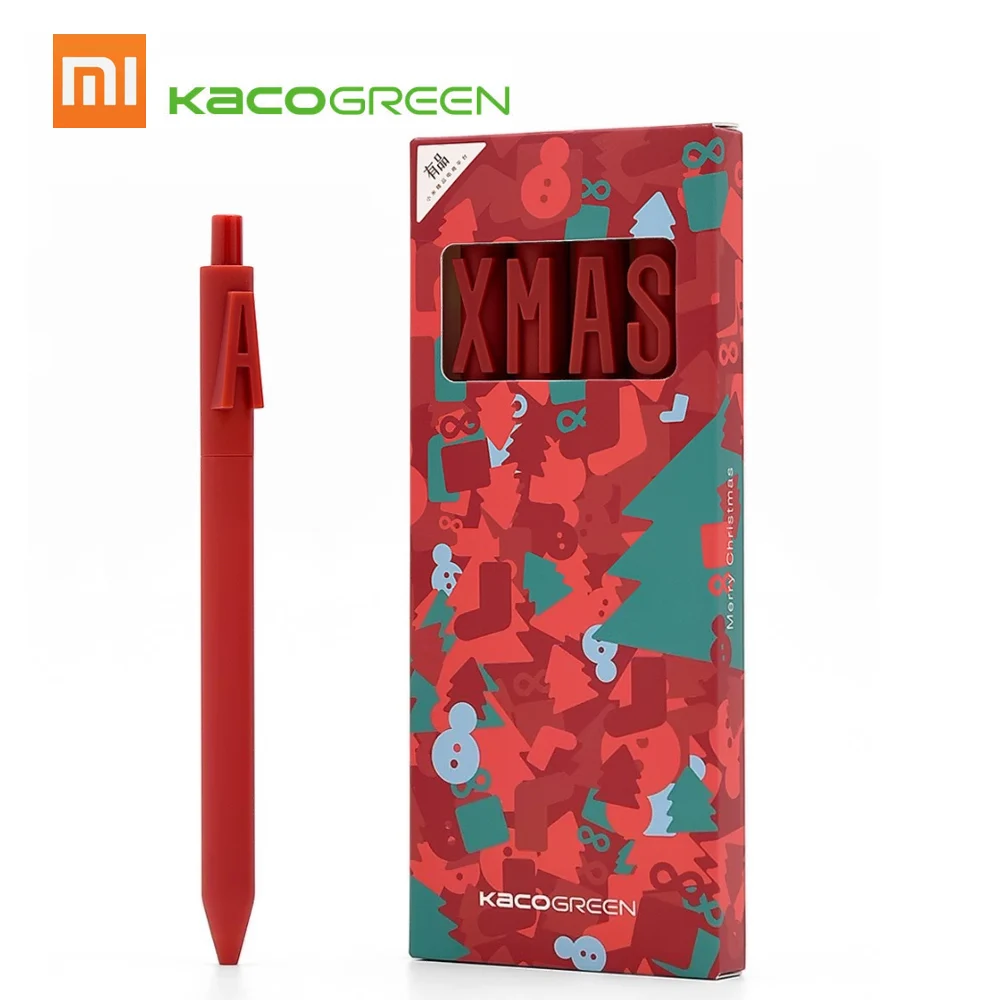 4PCS/lot Xiaomi KACOGREEN ALPHA Letter Sign Pen Christmas Edition Warm Heart Christmas Prevention Desktop Scrolling Design
4PCS/lot Xiaomi KACOGREEN ALPHA Letter Sign Pen Christmas Edition Warm Heart Christmas Prevention Desktop Scrolling Design