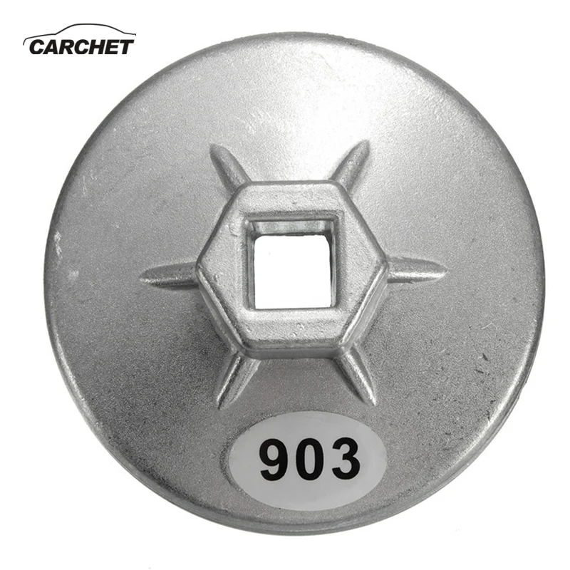 CARCHET 1PC Sliver Car Wrench Tool 74MM Auto 14-slot Aluminum Filter Removal Tool Remover Repair Part Car Accessories Universal
CARCHET 1PC Sliver Car Wrench Tool 74MM Auto 14-slot Aluminum Filter Removal Tool Remover Repair Part Car Accessories Universal