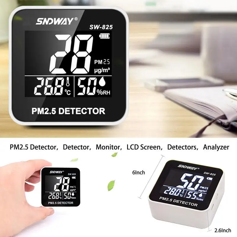 Gas Analyzer Gas Detector For PM 2.5 Air Quality Monitor Electrical With LCD Screen Combustible Gas Tester
Gas Analyzer Gas Detector For PM 2.5 Air Quality Monitor Electrical With LCD Screen Combustible Gas Tester
