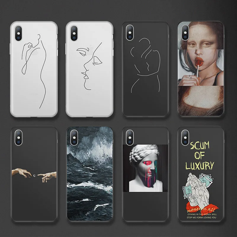 Ottwn Ultra Thin Phone Case For iPhone X XR XS Max Soft TPU Abstract Line River Statue Patterned For iPhone 6 6s 7 8 Plus Coque
Ottwn Ultra Thin Phone Case For iPhone X XR XS Max Soft TPU Abstract Line River Statue Patterned For iPhone 6 6s 7 8 Plus Coque