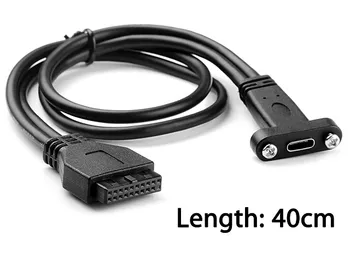 CYDZ USB Type C Back Panel Expansion Bracket 20pin Motherboard Header to USB 3.1 Converter Adapter Cable
CYDZ USB Type C Back Panel Expansion Bracket 20pin Motherboard Header to USB 3.1 Converter Adapter Cable