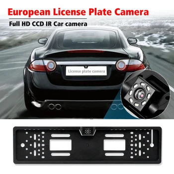 European License Plate Frame CCD HD Car Rear View Camera Backup Reverse Camera License Plate Frame 2019
European License Plate Frame CCD HD Car Rear View Camera Backup Reverse Camera License Plate Frame 2019