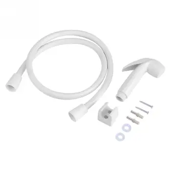 Handheld Bidet Sprayer w/ Hose Wall Mounted Shower Toilet Bidet Diaper Spray Shattaf Kit Bathroom Self Cleaning Shower Head
Handheld Bidet Sprayer w/ Hose Wall Mounted Shower Toilet Bidet Diaper Spray Shattaf Kit Bathroom Self Cleaning Shower Head