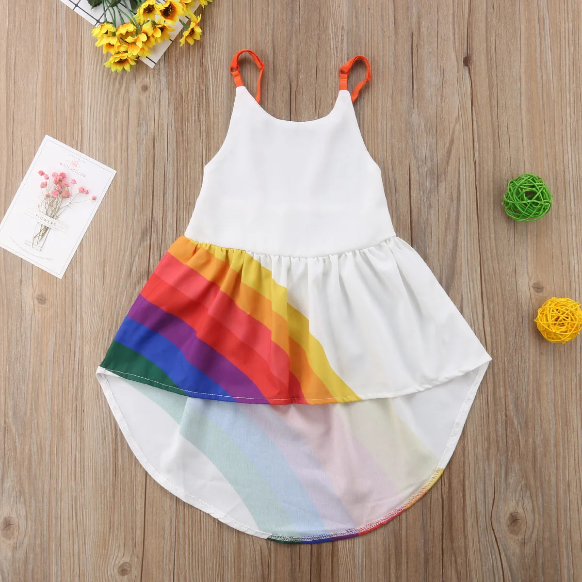 Pudcoco Fashion Irregular Girl Sleeveless Tutu Dress Baby Kid Party Beach Rainbow Strap Wedding Formal Princess Dress 1-6Y
Pudcoco Fashion Irregular Girl Sleeveless Tutu Dress Baby Kid Party Beach Rainbow Strap Wedding Formal Princess Dress 1-6Y