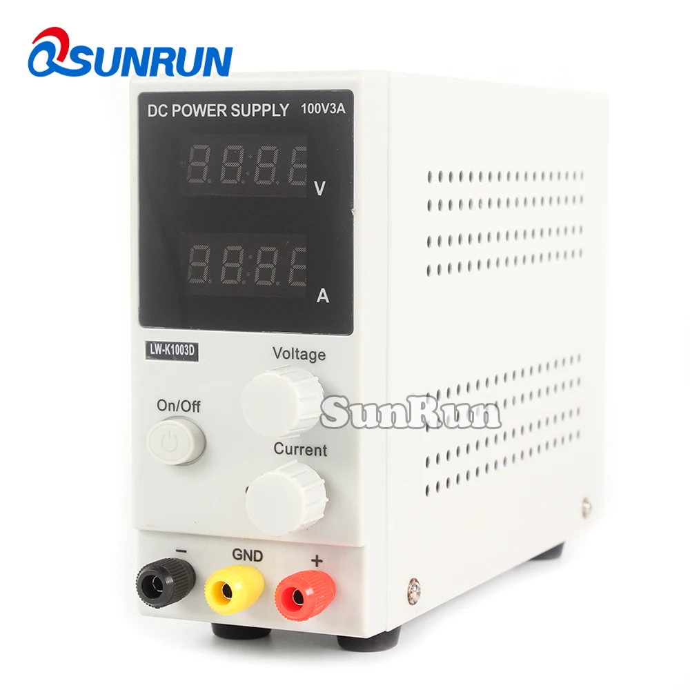 LW-K1003D 100V/3A adjustable switch type regulated steady current DC power mobile phone laptop repair mini power supply 
LW-K1003D 100V/3A adjustable switch type regulated steady current DC power mobile phone laptop repair mini power supply