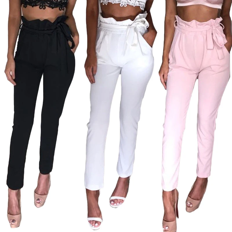 NEW Fashion Women Girls Bandage High Waist Solid Bud Pants Wide Leg Pants Casual Trousers Summer
NEW Fashion Women Girls Bandage High Waist Solid Bud Pants Wide Leg Pants Casual Trousers Summer