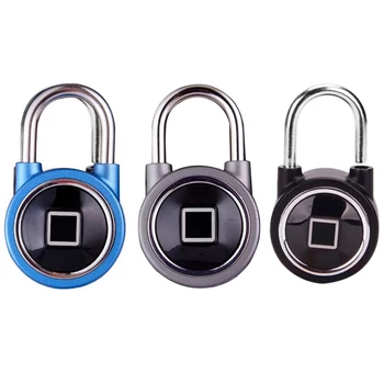 Fingerprint Smart Keyless Lock Waterproof APP Button Password Unlock Anti-Theft Padlock Door Lock for Android iOS System
Fingerprint Smart Keyless Lock Waterproof APP Button Password Unlock Anti-Theft Padlock Door Lock for Android iOS System