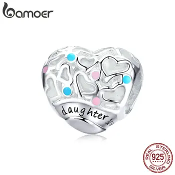 BAMOER Heart Beads for Women Jewelry Making Daughter Love of Family Charms fit 3mm Sterling Silver Bracelet Fine Jewelry SCC1152
BAMOER Heart Beads for Women Jewelry Making Daughter Love of Family Charms fit 3mm Sterling Silver Bracelet Fine Jewelry SCC1152