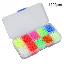 1000pcs/Box Fishing Beads Lure 5mm Luminous Fishing Floats Night Glow Beads Fishing Tackle Lures Bead Bait Pasca Accessories
1000pcs/Box Fishing Beads Lure 5mm Luminous Fishing Floats Night Glow Beads Fishing Tackle Lures Bead Bait Pasca Accessories