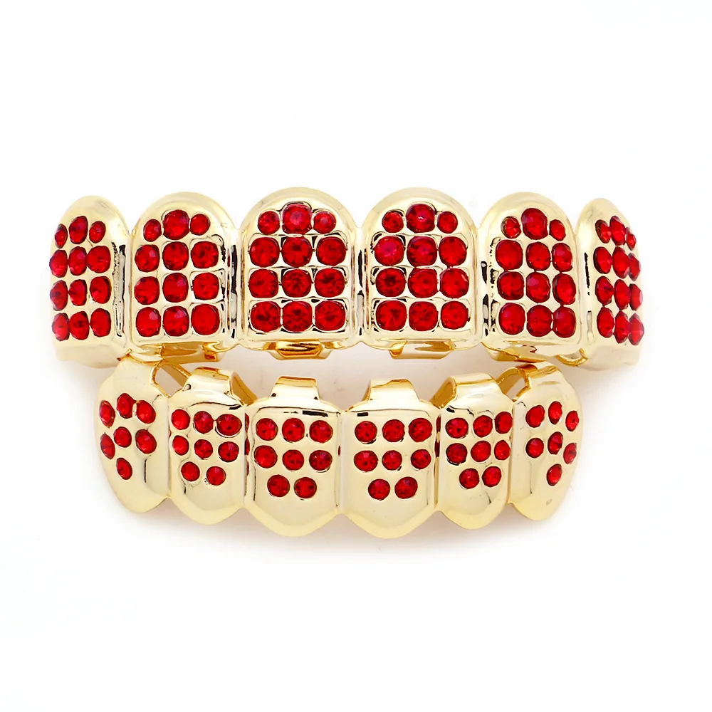 Hip Hop Style Teeth Braces Gold Plated Diamond Top Single Tooth Cap Bottom Mouth Teeth Grillz Sets
Hip Hop Style Teeth Braces Gold Plated Diamond Top Single Tooth Cap Bottom Mouth Teeth Grillz Sets