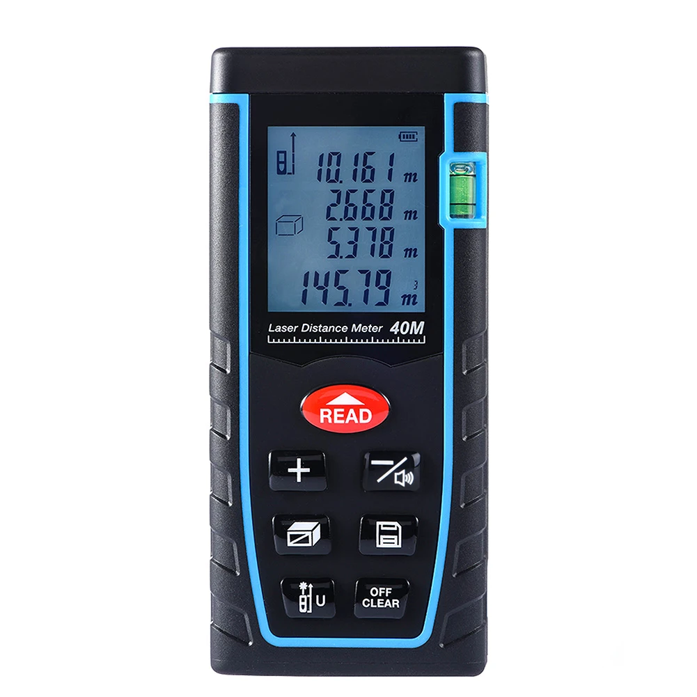 40m 60m 80m Handheld Digital Laser Distance Meter Rangefinder Laser Range Finder Area Volume Measurement
40m 60m 80m Handheld Digital Laser Distance Meter Rangefinder Laser Range Finder Area Volume Measurement