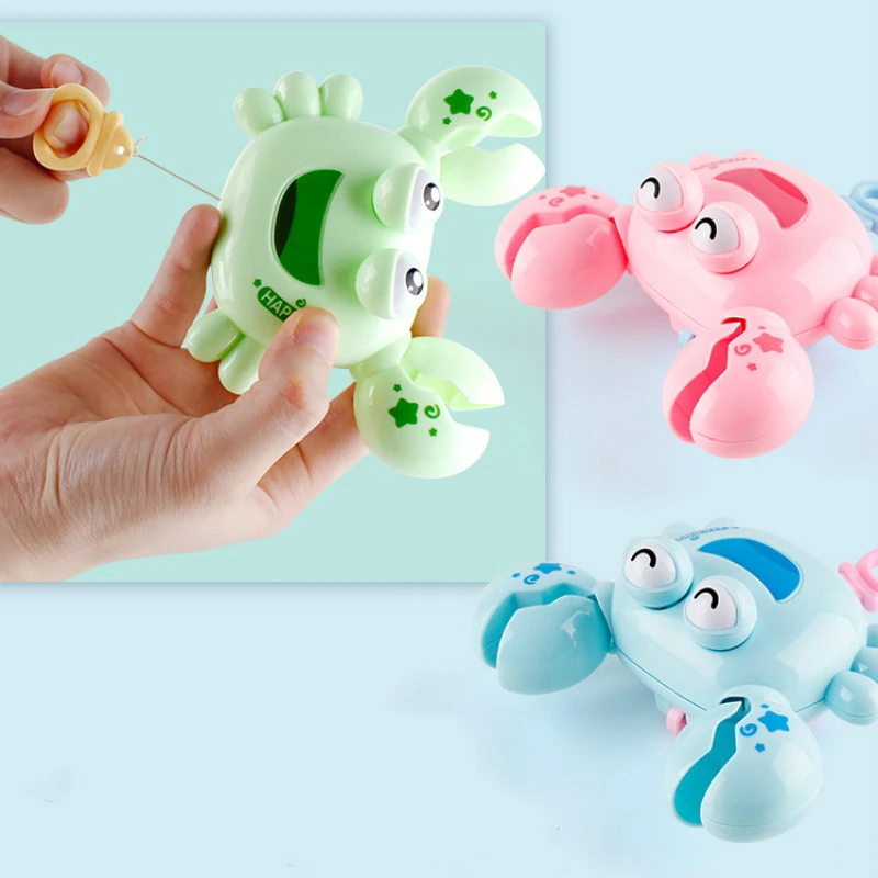 Water and Land Crab Toys Model Clockwork Dabbling Toy Cognitive Floating Swimming Soothing Bath Toys
Water and Land Crab Toys Model Clockwork Dabbling Toy Cognitive Floating Swimming Soothing Bath Toys