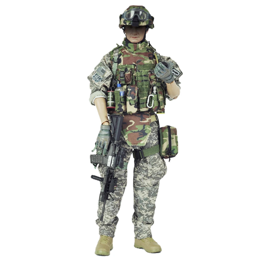 1/6 Scale VeryHot Soldier Model Suit US Army EOD Uniform Equipment for 12 Inch Soldier Model (Body and Head Not Included)
1/6 Scale VeryHot Soldier Model Suit US Army EOD Uniform Equipment for 12 Inch Soldier Model (Body and Head Not Included)