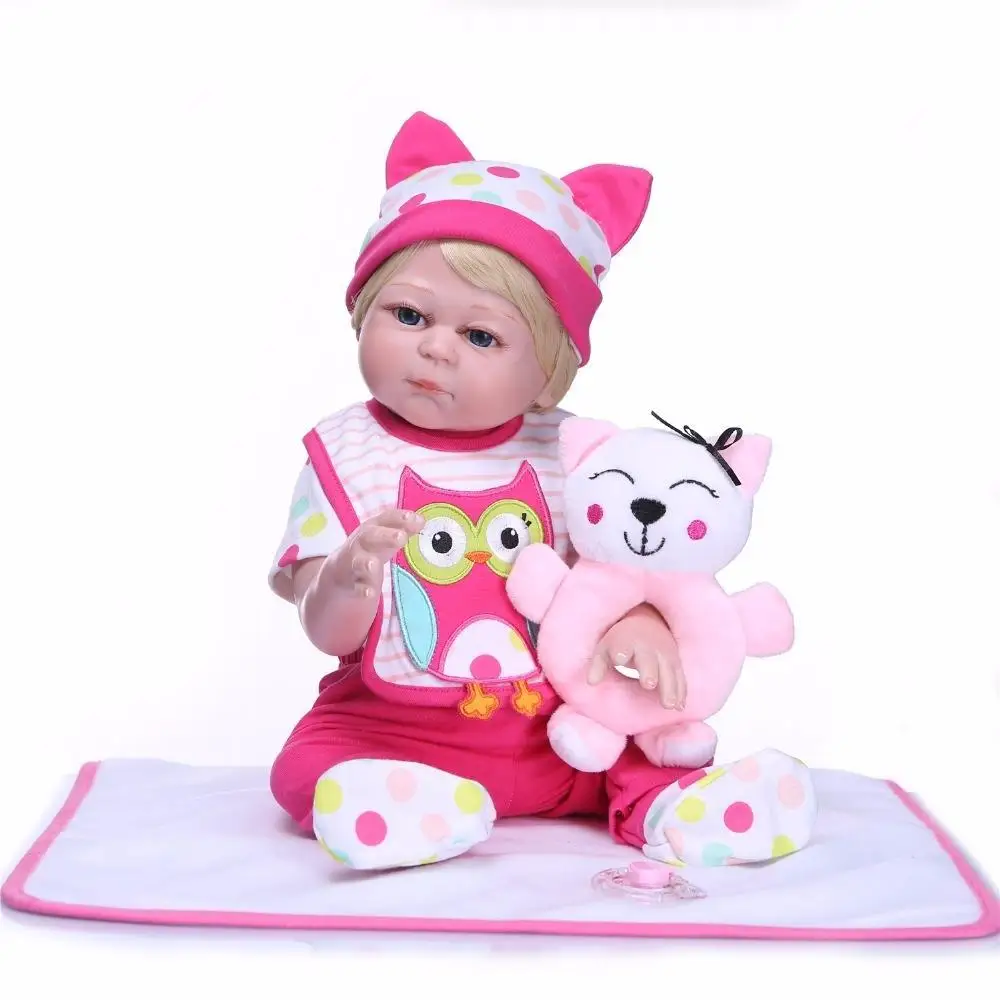 50cm Full Silicone Vinyl Baby Boy Doll NPK Lifelike Newborn Dolls Soft Lovely Boy Reborn Dolls Babies Xmas Gifts
50cm Full Silicone Vinyl Baby Boy Doll NPK Lifelike Newborn Dolls Soft Lovely Boy Reborn Dolls Babies Xmas Gifts