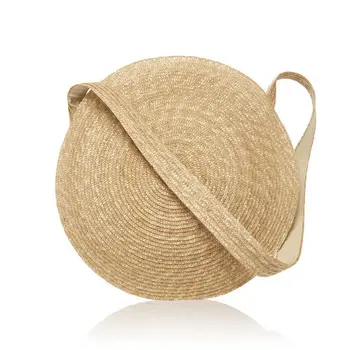 Designer Women Messenger Bag Vintage Travel Handbags Big Circle Straw Bag Luxury Women Summer Bags for Large Beach bag
Designer Women Messenger Bag Vintage Travel Handbags Big Circle Straw Bag Luxury Women Summer Bags for Large Beach bag