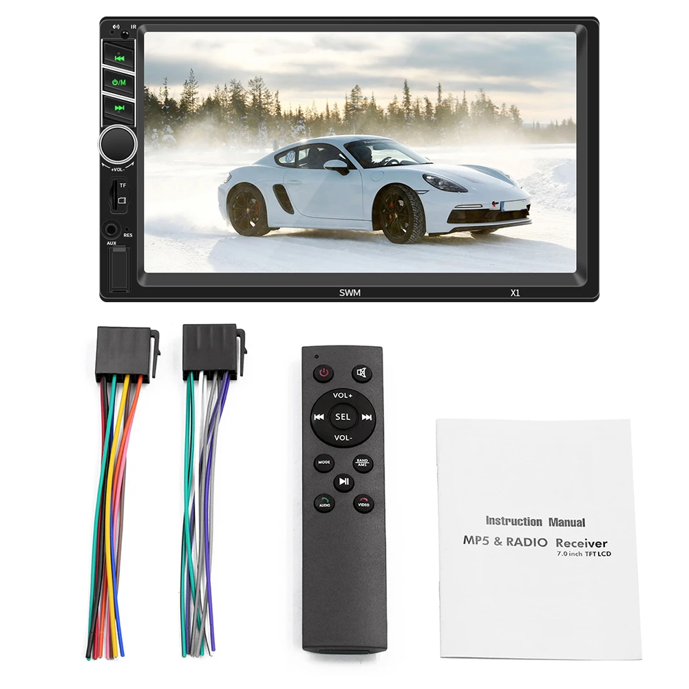 Dual Mirror Link 7 Inch car radio Car Mp5 Player Android 8.1 IOS Car Multimedia Autoradio 2din bluetooth 4.0 mini card USB MP3
Dual Mirror Link 7 Inch car radio Car Mp5 Player Android 8.1 IOS Car Multimedia Autoradio 2din bluetooth 4.0 mini card USB MP3