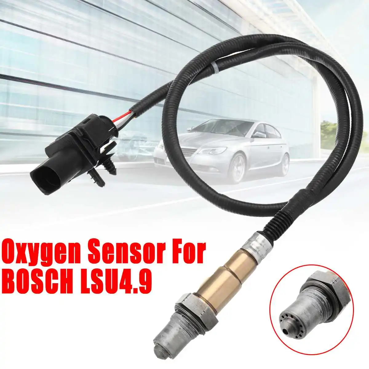 O2 Oxygen Sensor 5 Wires Wide-Band 6 Pins Plug For BOSCH-LSU4.9 OE 0258017238 Compatible With LM-2 LC-2 MTX-L SCG-1 DLG-1 PSB-1
O2 Oxygen Sensor 5 Wires Wide-Band 6 Pins Plug For BOSCH-LSU4.9 OE 0258017238 Compatible With LM-2 LC-2 MTX-L SCG-1 DLG-1 PSB-1