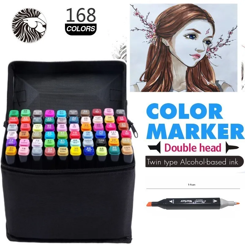 Touchnew third-generation marker 128-color double-headed alcoholic oil pens only sell more than just send bags
Touchnew third-generation marker 128-color double-headed alcoholic oil pens only sell more than just send bags