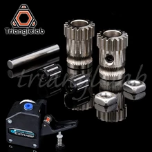 Kit dual drive gear kit extrusora 3kind drivegear Clonado Btech atualizar para a extrusora para Prusa i3 impressora 3d engrenagem Mini Bowden extrusora(China)