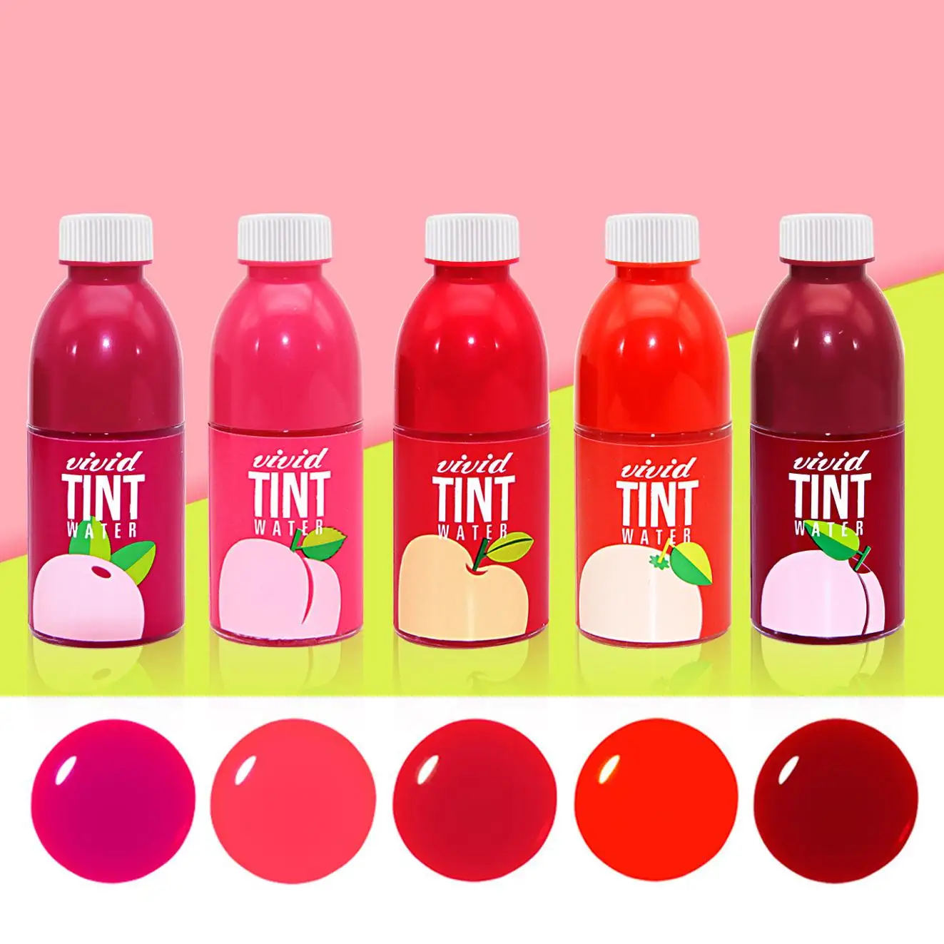 5 Colors Fruit Stained Lip Gloss Waterproof Long Lasting Non-Stick Cup Makeup Liquid Lipstick
5 Colors Fruit Stained Lip Gloss Waterproof Long Lasting Non-Stick Cup Makeup Liquid Lipstick