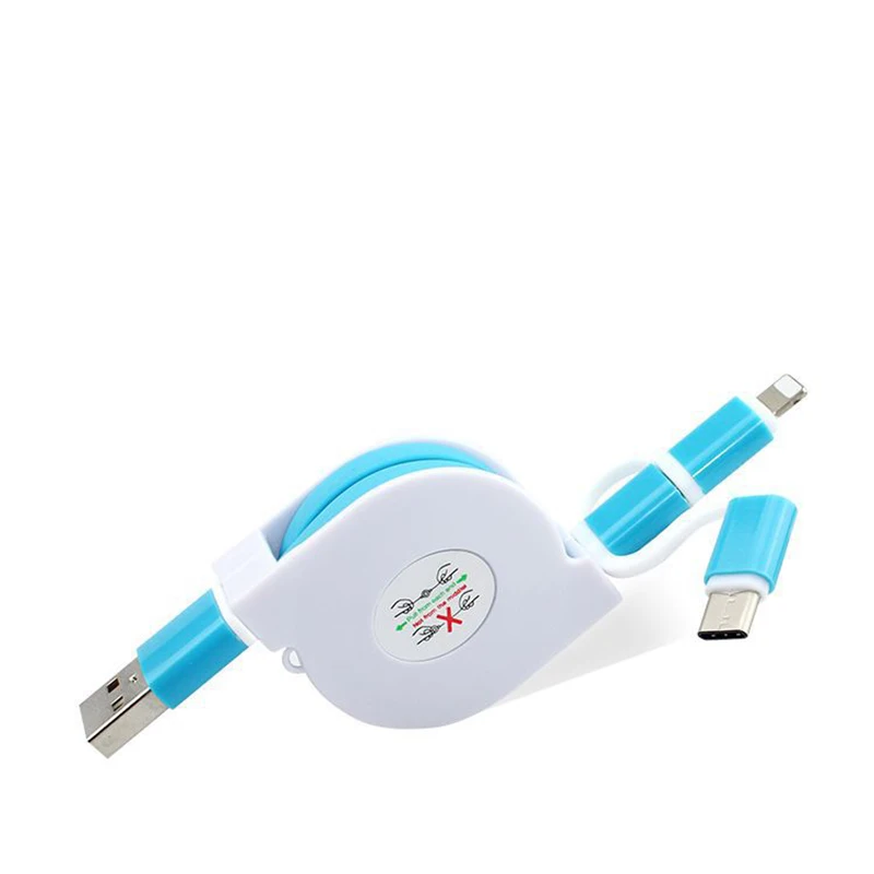Three-in-one telescopic data line multi-function charging line fast charge one for three mobile phone data lines USB 3.1 Type-C
Three-in-one telescopic data line multi-function charging line fast charge one for three mobile phone data lines USB 3.1 Type-C
