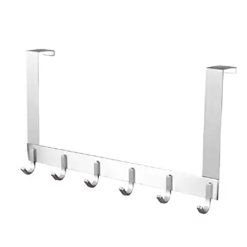 Stainless Steel Kitchen Tools Over The Door Hook Fits Doors Towel Rack for Bathroom Storage Closet Behind The Door Organizer
Stainless Steel Kitchen Tools Over The Door Hook Fits Doors Towel Rack for Bathroom Storage Closet Behind The Door Organizer