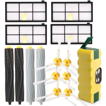 3500Mah Ni-Mh Replacement Roomba Battery + Replacement Accessory Part Kit Set Of 14
3500Mah Ni-Mh Replacement Roomba Battery + Replacement Accessory Part Kit Set Of 14